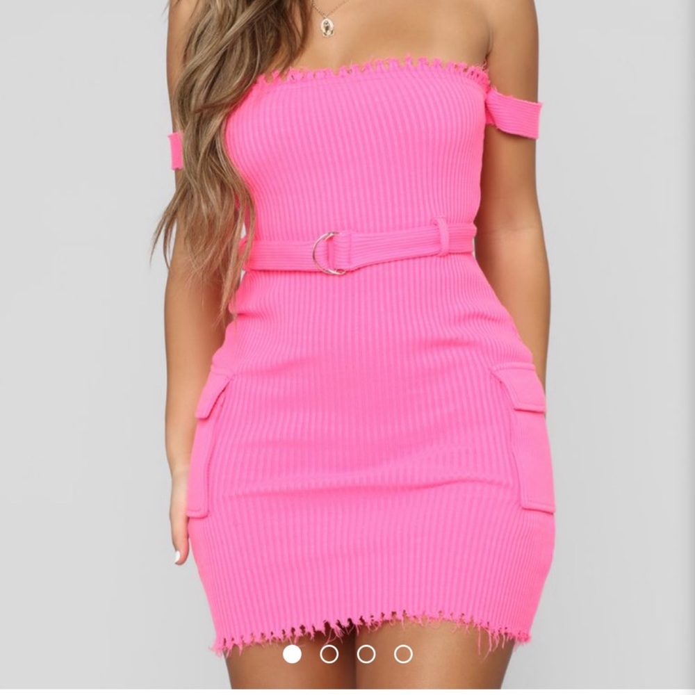Hot Pink Dress